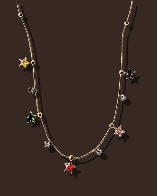 COLORFULL STAR NECKLACE