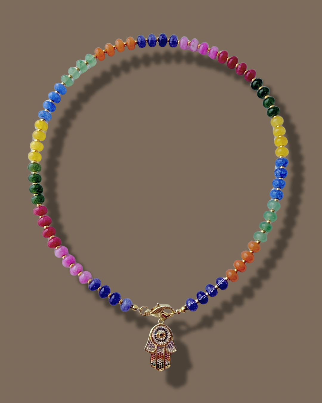 HAND COLORFULL NECKLACE