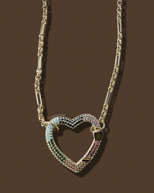 HEART MULTICOLOR NECKLACE