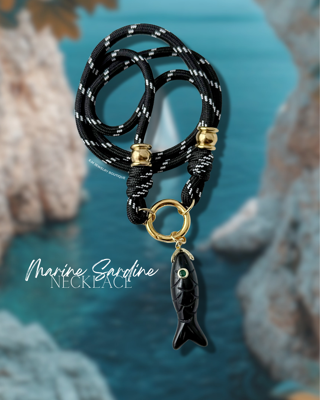 MARINE SARDINE NECKLACE