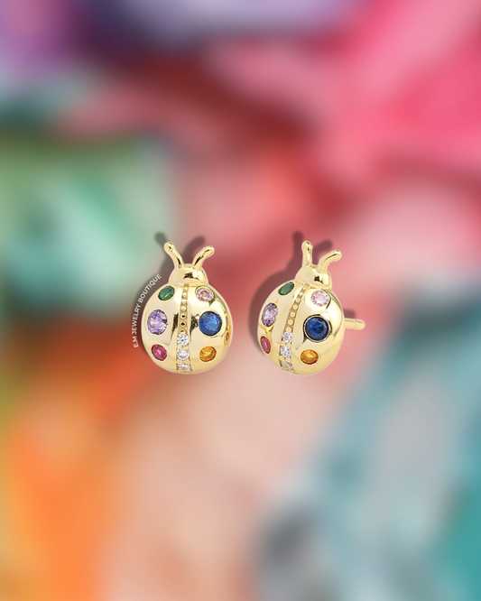 MINI LADYBUG STUDS