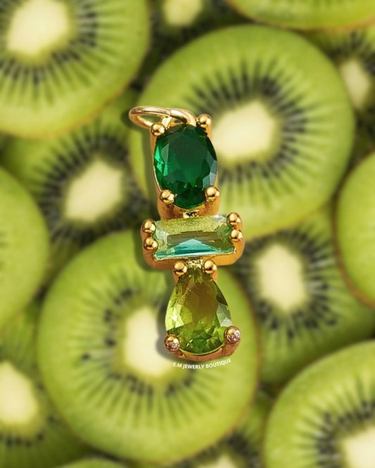 GREEN ZIRCONIA PENDANT