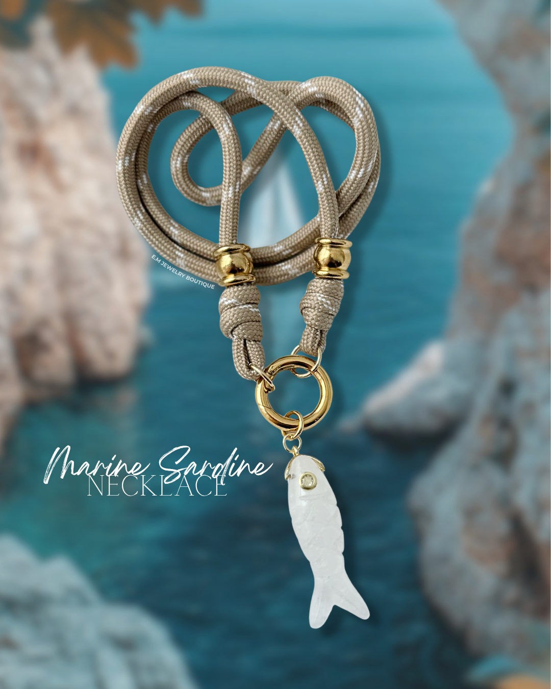 MARINE SARDINE NECKLACE