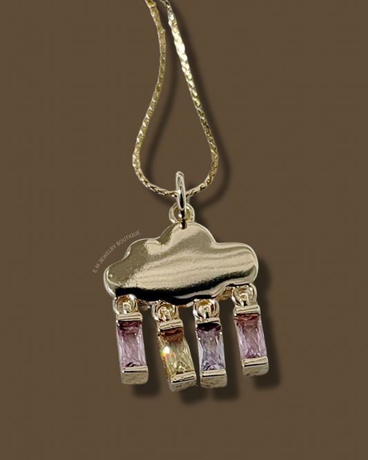 SQUARE CLOUD NECKLACE