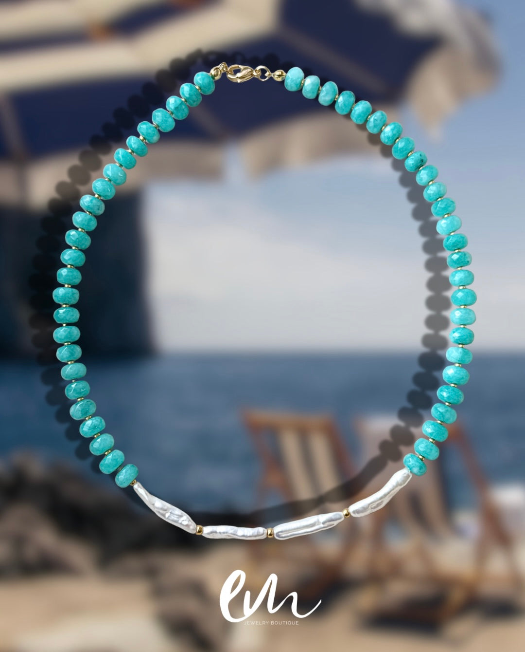 PEARL IN THE SEA NECKLACE