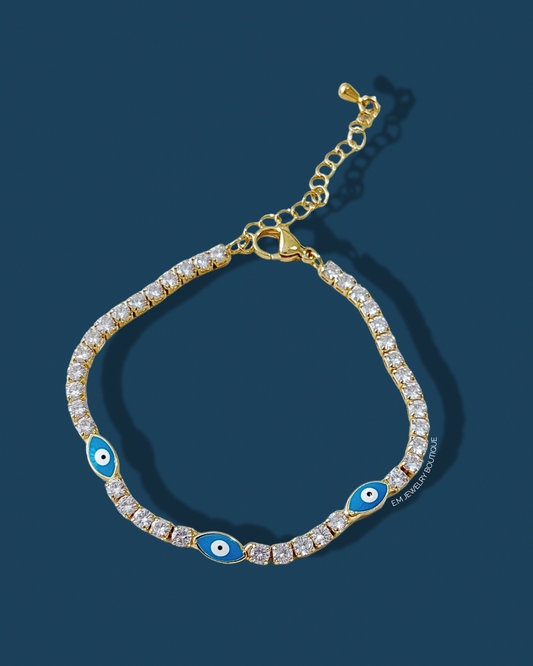 EYE TENNIS BRACELET