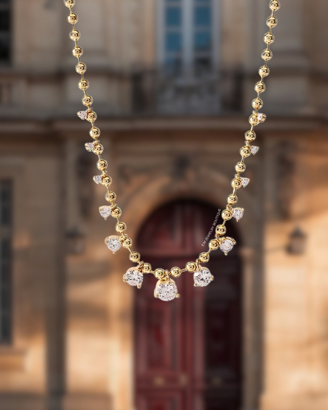 SOLEI DIAMONDS NECKLACE