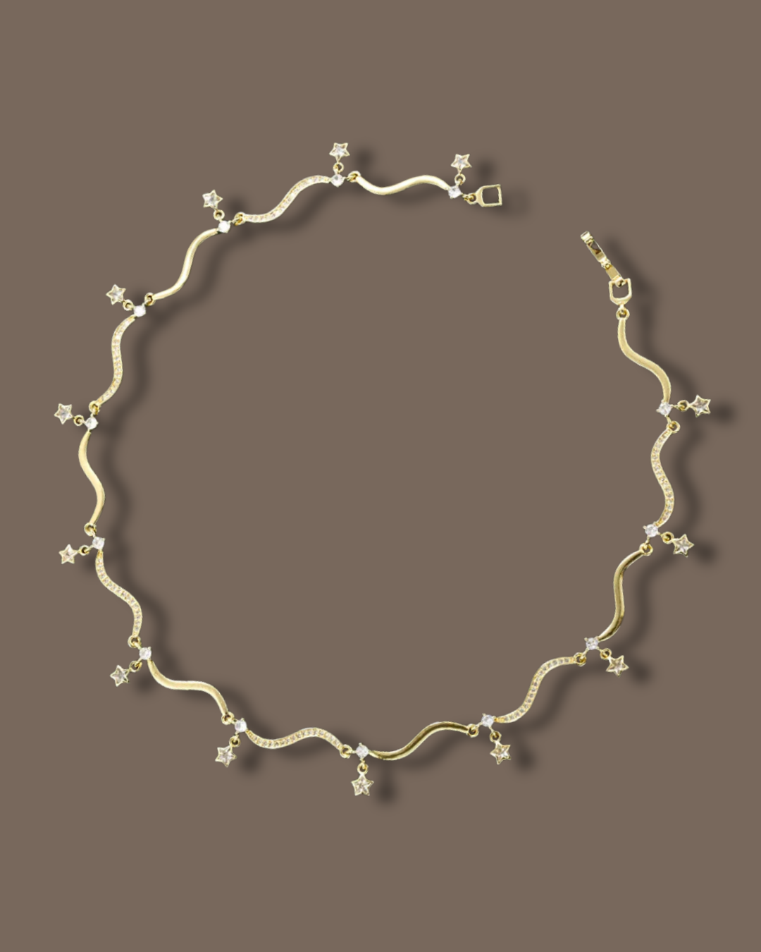STAR WAVY NECKLACE
