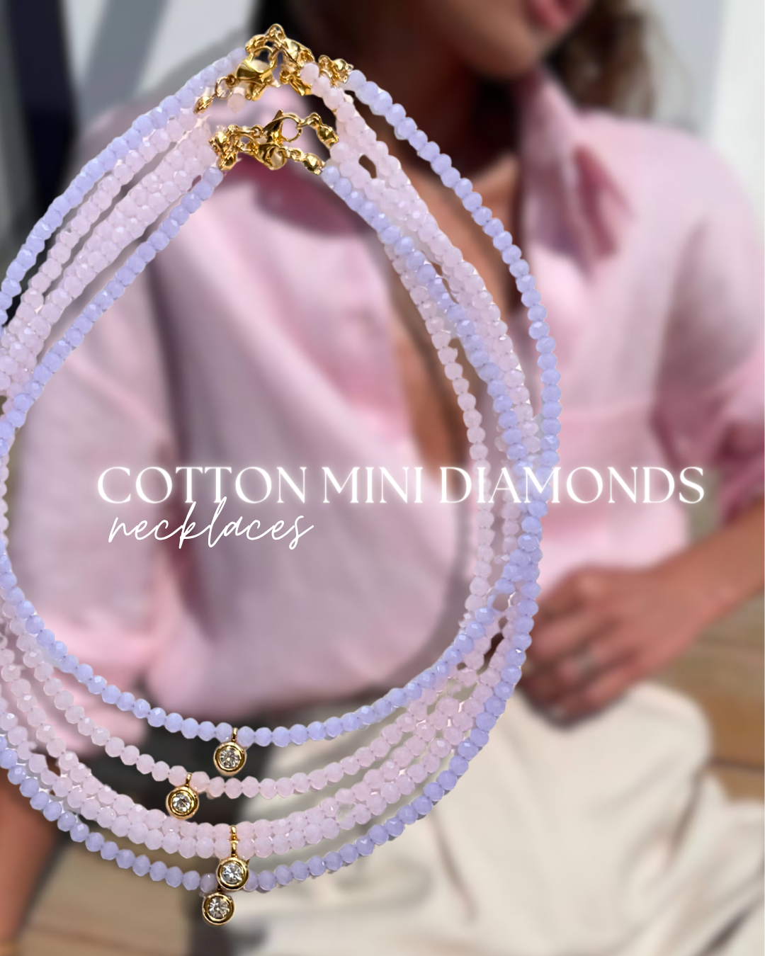COTTON MINI DIAMONDS