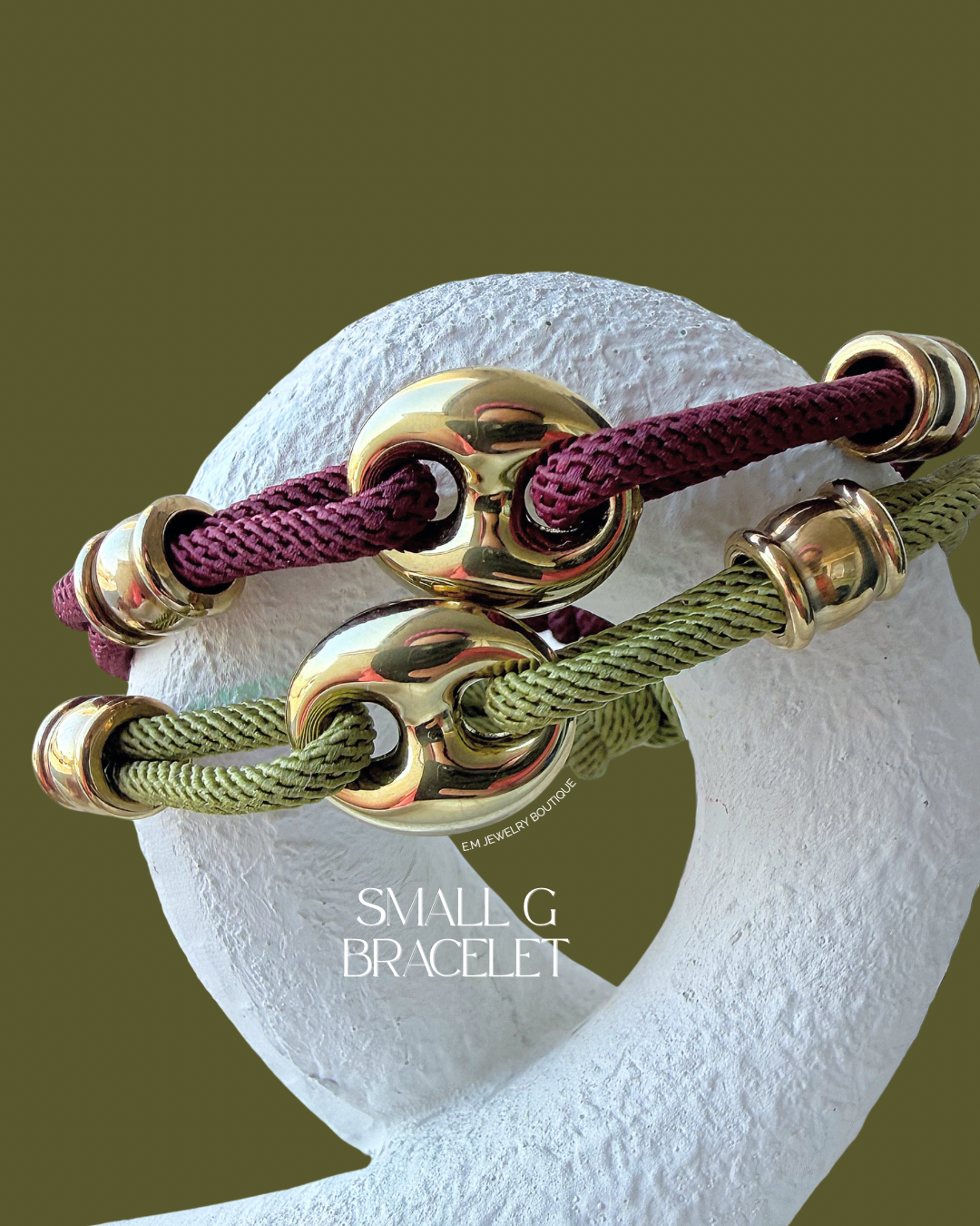 SMALL G BRACELET